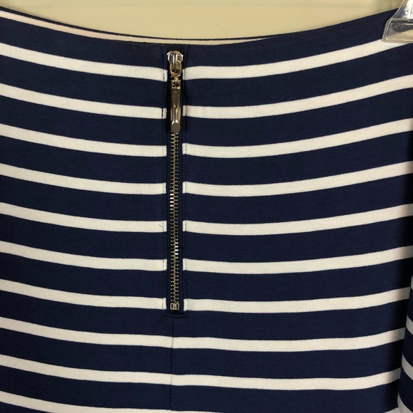 NWOT WHBM Striped Sneaker Off the Shoulder Dress - Picture 6 of 7